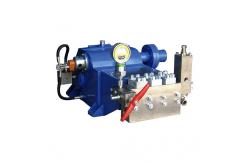 China Industrial Heat Exchanger Reactor Pressure Vessel Cleaning High Pressure Plunger Pump 280bar supplier