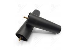 China Furniture Wardrobe Feet Plastic Table Bases Black Cabinet Feet Sofa Legs supplier