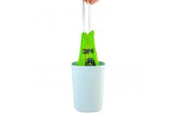 China Non Toxic Harmless Compostable Garbage Bags Drawstring Refuse Bags supplier