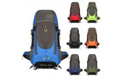 China Waterproof Top Side Lightweight Hiking Backpack With Back Hiding Zipper supplier