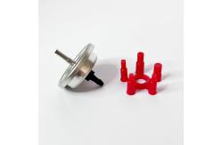 China Inner Gasket Buna Gas Refill Valve suitable for Refill Applications supplier