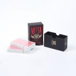 Meita Learning Game Cards Black PVC Playing Cards