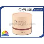Custom Printing Label Gift Paper Tube Packaging with EVA foam OEM / ODM for sale