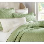 Comfortable Linen Cotton Quilt Sets , Home 3 Pcs Queen Size Quilt Sets for sale