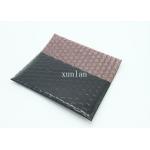 Electric Insulation Black Poly Bubble Mailers Outer Layer With 2 Sealing Sides