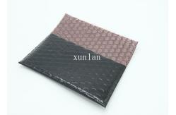 China Electric Insulation Black Poly Bubble Mailers Outer Layer With 2 Sealing Sides supplier