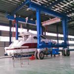 Customized All Tons Travel Lift Crane 30m For Boats & Yachts Maintenance 380V for sale