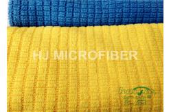 China Yellow Scratch Free Micro Cleaning Cloth Swirl Free / Drying Microfiber Towels supplier
