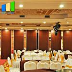 Aluminum Frame Detachable Folding Acoustic Movable Glass Decorative Partition Wall For Multi  - Function Room for sale