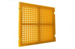 China Mining Industry Pu Screen Panel 85a Hardness Modular 305x305x30mm supplier