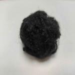 Black Flame Retardant Fiber 51mm PSF A Grade Polyester Staple Fiber for sale
