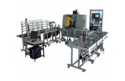 China Teaching Mechatronics Training Equipment 0.4Mpa Flexible Production System With CNC supplier