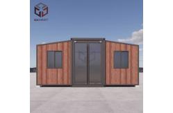 China 10Feet Expandable Prefab Homes Container House Building Cabins supplier