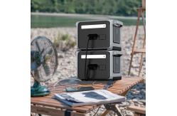 China LiFePO4 Battery Portable Power Solar Generator APP Remote Control 2400W Output supplier
