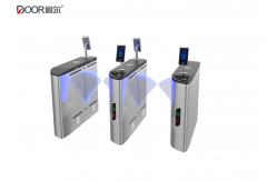 China Automated Facial Recognition Turnstile Flap Gate Barrier One Year Warranty supplier