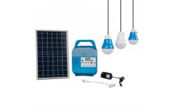 China Portable Magneto 10m Solar Home Lighting System 3kg With Phone Charger Suitable supplier
