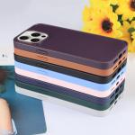 TPU PC Double Groove Blank Cell Phone Case Customized Logo Inlay Wood Leather