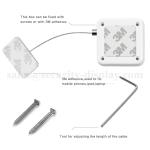 Anti Theft Retractable Laptop Cable Lock For Hardware Security