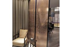 China Custom Weave Wire Fabric Laminated Glass For Ground Level Windows Doors supplier