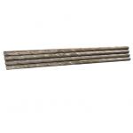 Tungsten Carbide Spiral Rod Impact Resistant With 0.4μM Grain Size for sale