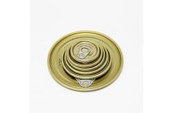 China 202# 300# Tinplate EOE Easy Open Lid For Tuna Fish Tin Cans supplier