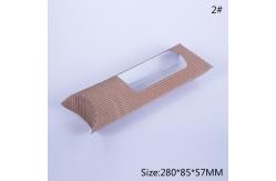 China Microwavable Kraft Paper Toast Bread Packaging Bag With Window supplier