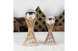 China Elegant ODM Decor Crystal Glass Ball Souvenirs Crafts supplier