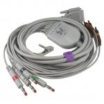 Nihon Kohden EKG Ecg Lead Wire 10 Leads AHA Standard Banana 4.0 for sale