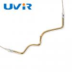 Gold Plated Quartz Emitters Infrared Heating Element Tube Industrial for sale