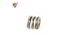 China Custom 1.5mm Titanium Mold Steel Compression Spring Coil With Flat End supplier