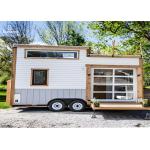2 People Modern Mobile Tiny House with Kitchen and Bathroom for sale