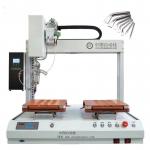 Electronic Industry Automatic Soldering Machine With Dual Platform for sale