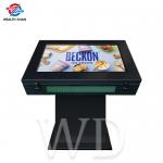 Standing Black Digital Totem Outside Use 43 with 2K LCD & Anti glare glass for sale
