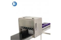 China Industrial Continuous Inkjet Printers , Expiry Date Stamp Machine 600dpi Resolution supplier
