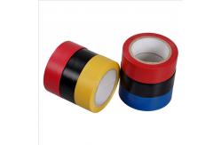 China Insulation PVC Electrical Tape Flame Retardant Black Colored supplier