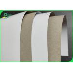 Recycled Pulp 350gsm 450gsm White Coated Duplex Paper For Packaging Box Making