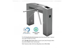China Anti-Tailgating Waist Height Tripod Turnstile Barrier with 304 Stainless Steel Material supplier