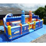 Plato Inflatable Amusement Park Blow Up Bouncy Castle Combo for sale