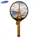 RGB Vertical Stripe Round LCD Display ROHS Round LCD Screen for sale