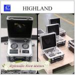 HIGHLAND Hydraulic Flow Meters Removable Design Oil Temperature Range -20C -150C for sale