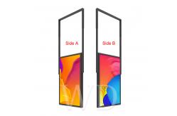 China Double Side 85mm 1080P LCD Advertising Screen , Digital Advertising Display Screens supplier