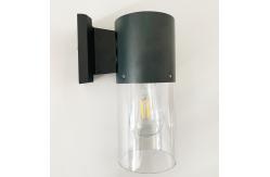 China Anthracite External Motion Sensor Exterior Wall Light Amber IP54 E27 Lamp supplier