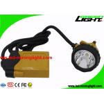Rechargeable 25000 Lux Coal Miners Headlamp With 4 Levels Lighting for sale