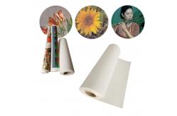 China Solvent Polycotton Canvas Matte 420gsm For Inkjet Art Printing supplier