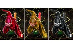 China Captain American 3D Lenticular Poster Printing / Custom Lenticular Posters supplier