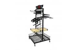 China Pragmatic Gridwall Display Stand Metal Grid Display Stands For Garment Accessories supplier