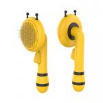 Wholesale Honey Bee Pet Grooming Brush Hair Cat Cleaning Comb For Pet Grooming Removes for sale