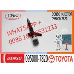 Fuel Injector 095000-7820 23670-39265 for Toyota 1KD-FTV 3.0L EURO-4 2008-2010 for sale