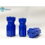 Blue Colour Flat Face T45 Retract Button Bit Quarry Drilling Tool for sale