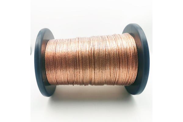 High Frequency Copper Litz Wire Multi Strands Enameled